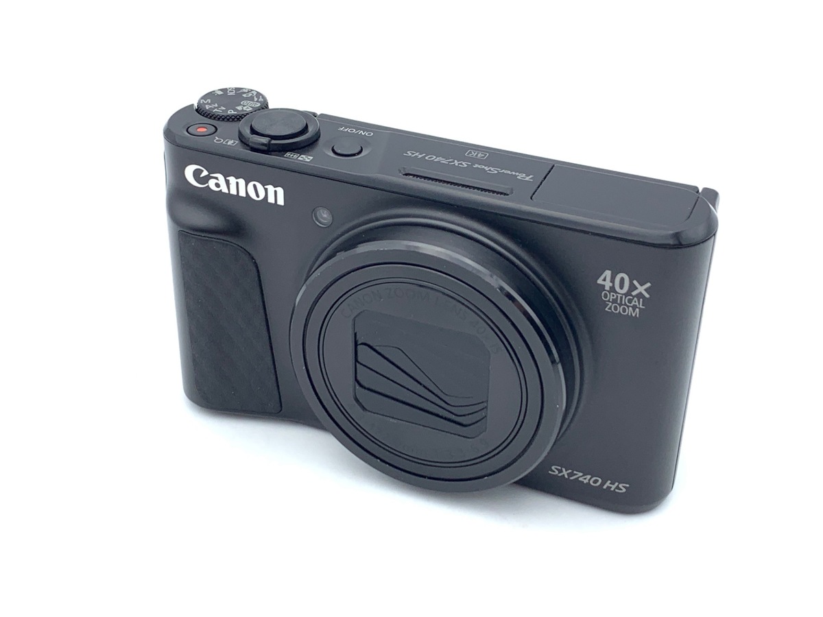 キャノンデジタルカメラ PowerShot SX740 HS ブラック 【公式通販】