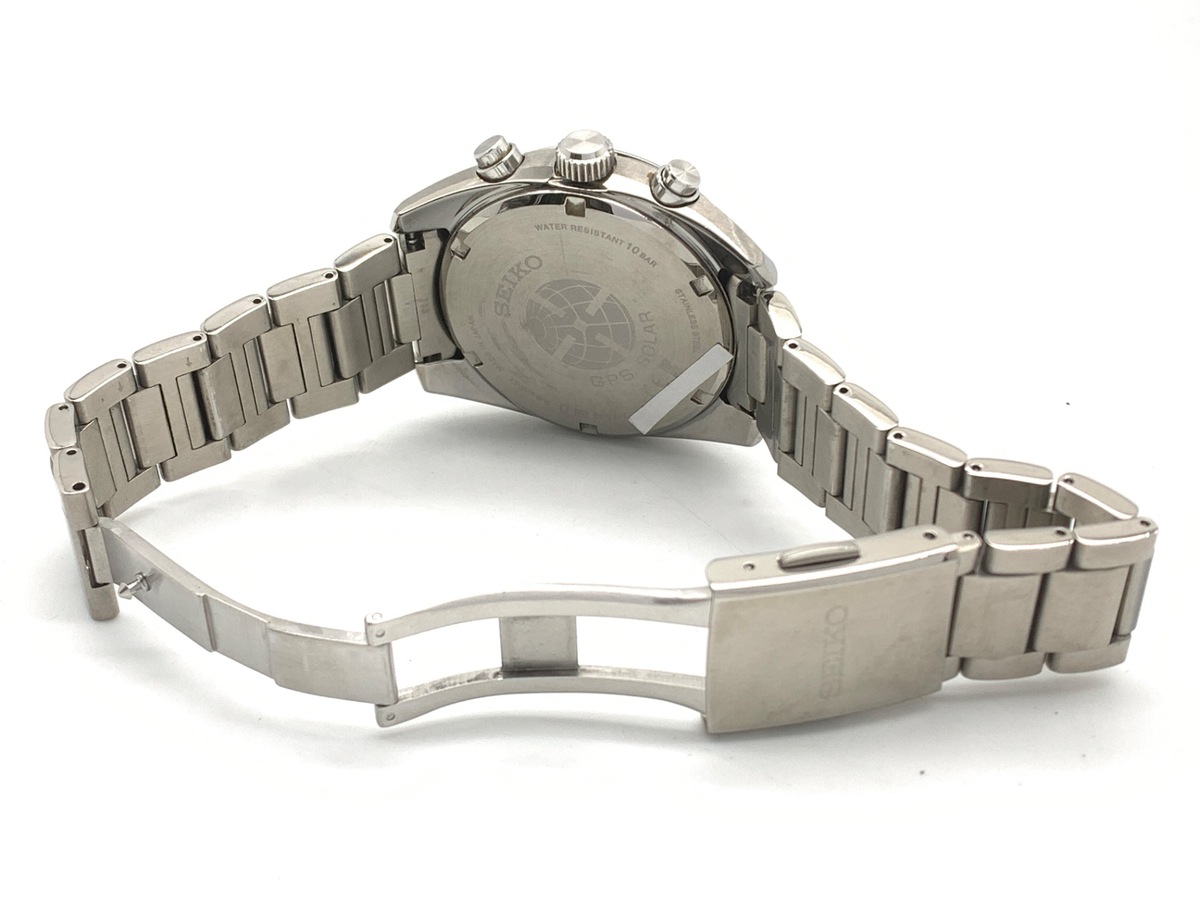 セイコー アストロン ブラック SBXC021/5X53-0AJ0 ステンレススティール