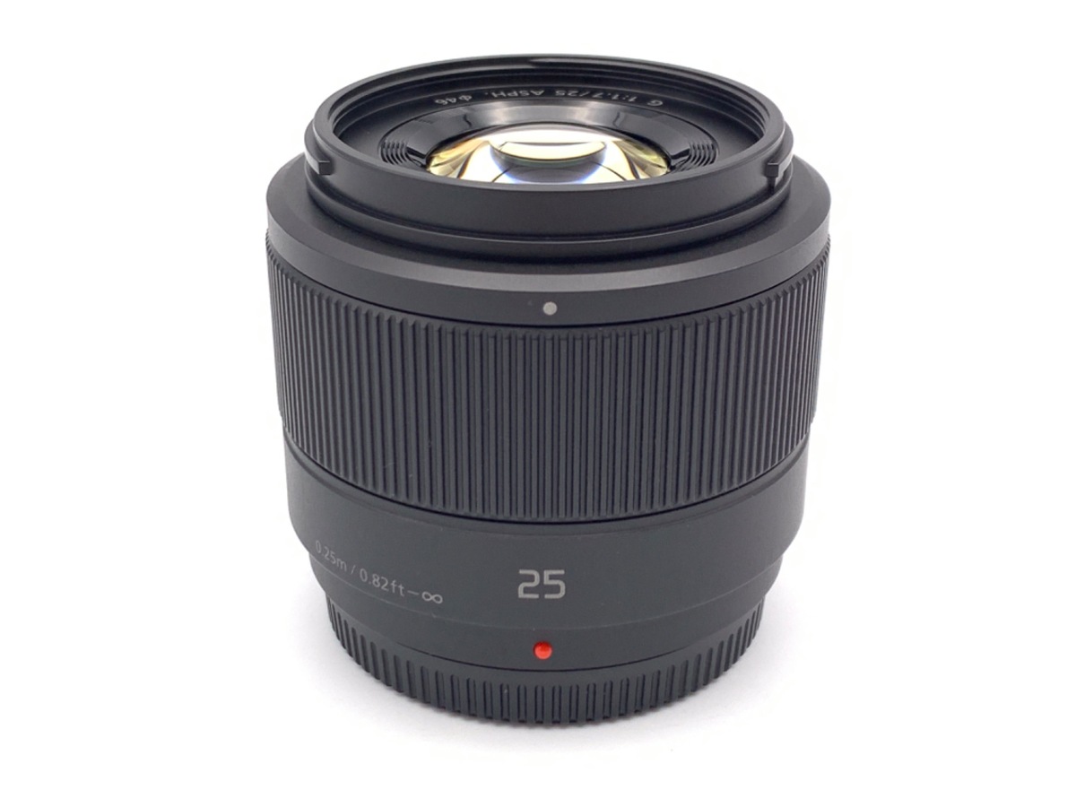 LUMIX G 25mm/F1.7 ASPH. H-H025-K [ブラック] 中古価格比較 - 価格.com
