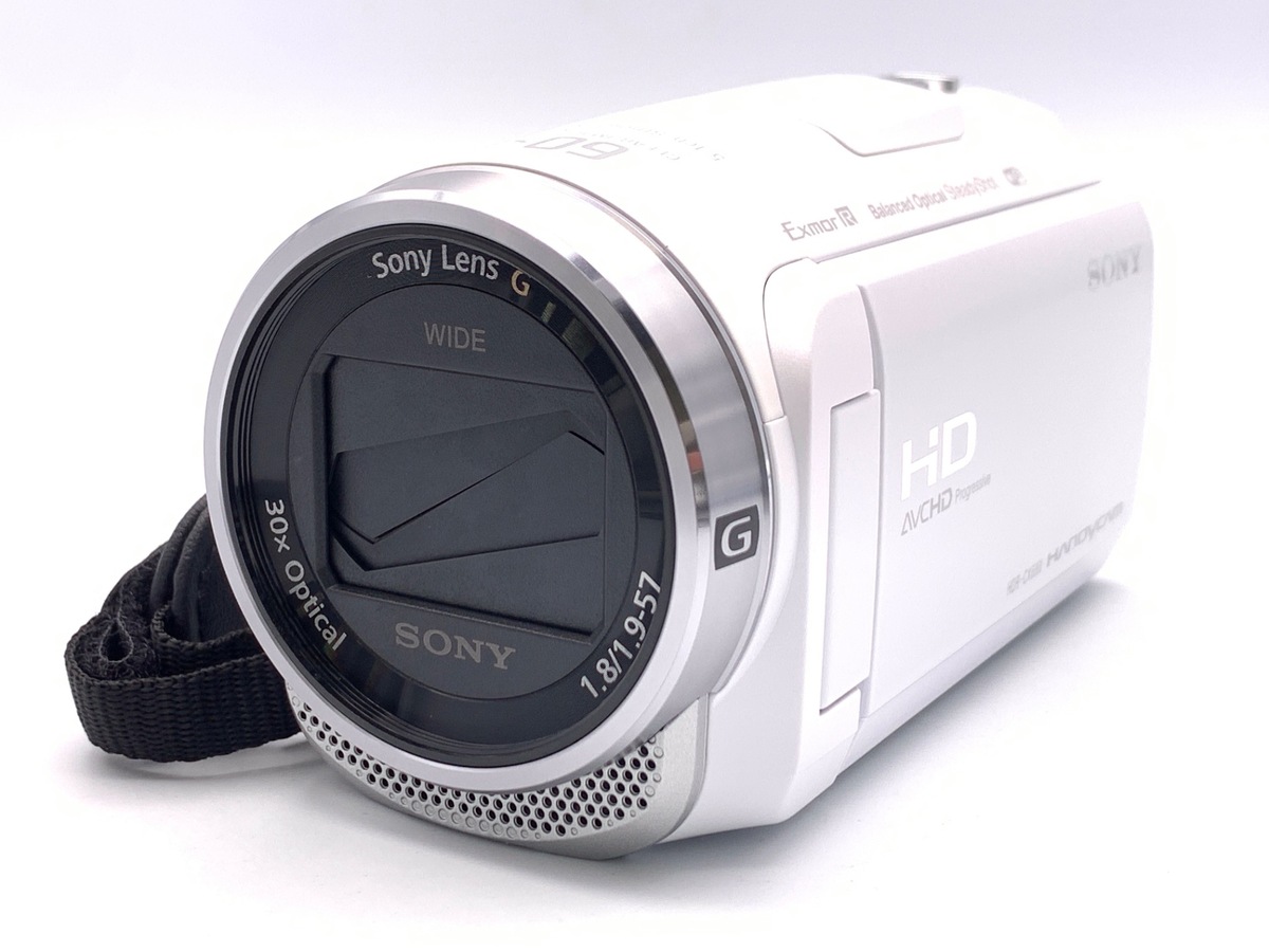 中古】ソニー デジタルHDビデオカメラレコーダー HDR-CX680 W ホワイト
