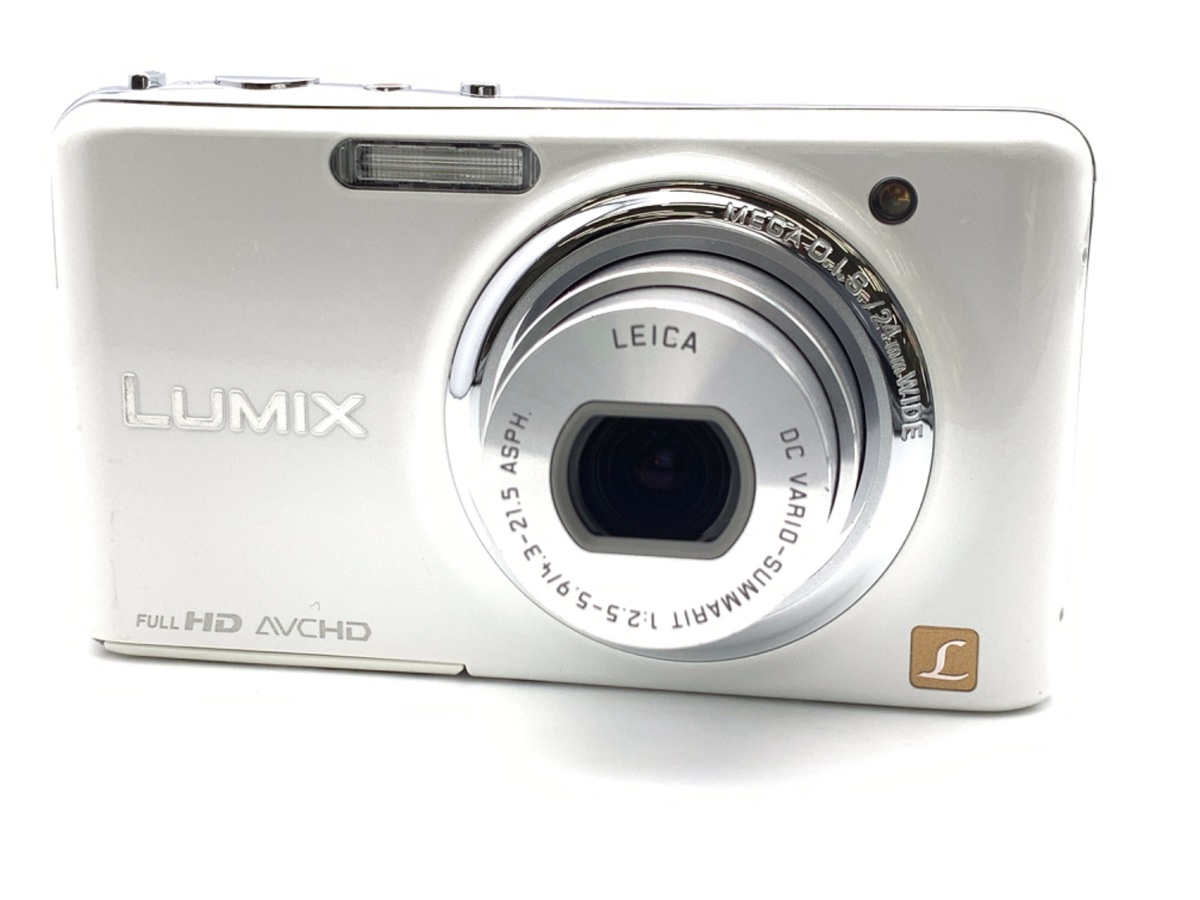 中古】パナソニック LUMIX DMC-FX77 リリーホワイト｜｜カメラの 