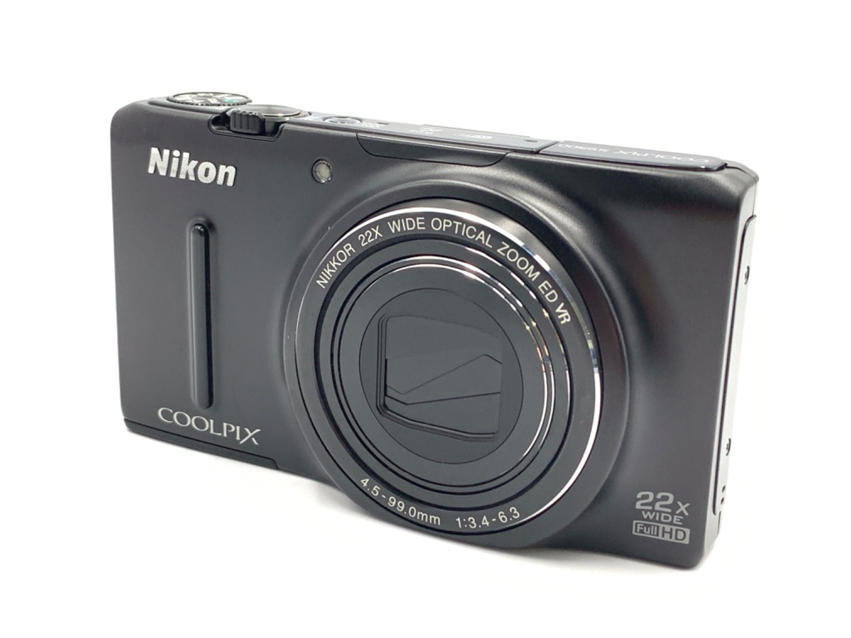 中古：AB(良品)】ニコン COOLPIX S9500 BK マットブラック | 2444470019397