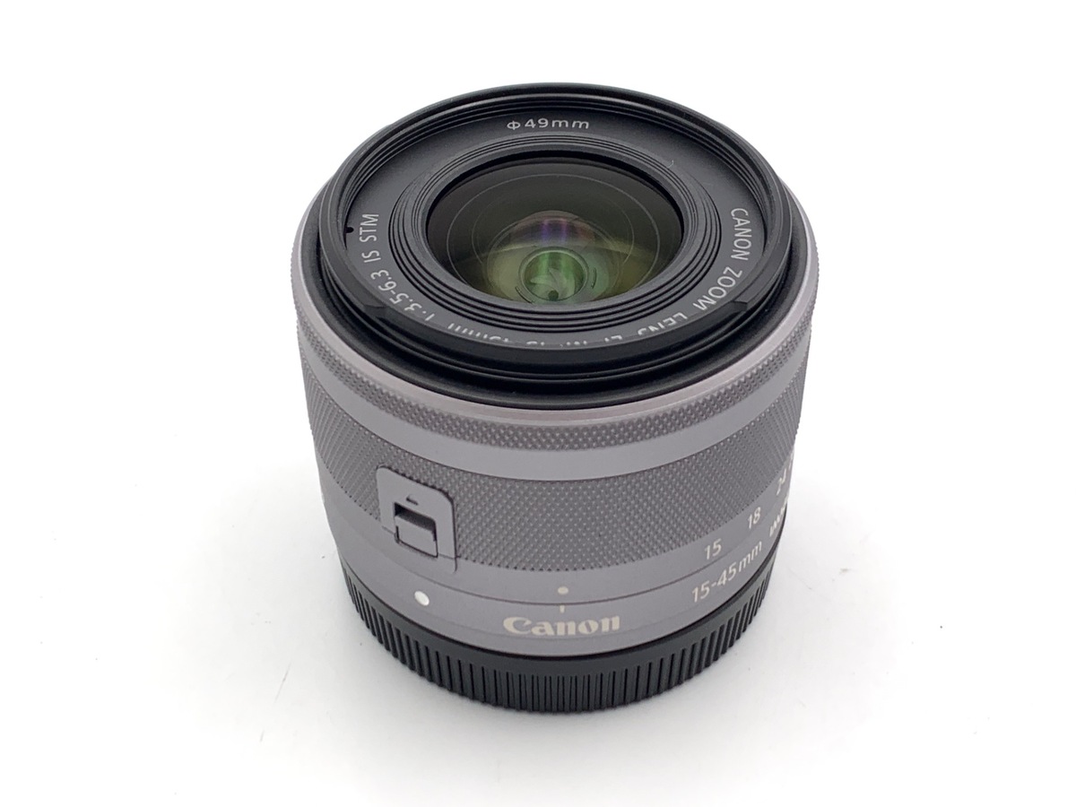 中古】キヤノン EF-M15-45mm F3.5-6.3 IS STM シルバー 在庫一覧