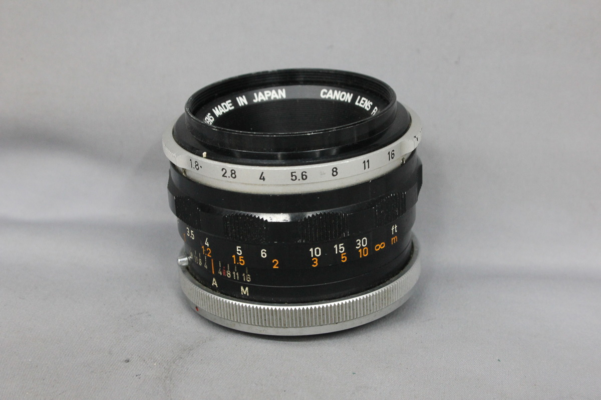 中古】キヤノン FL 50mm F1.8 在庫一覧｜カメラのキタムラ
