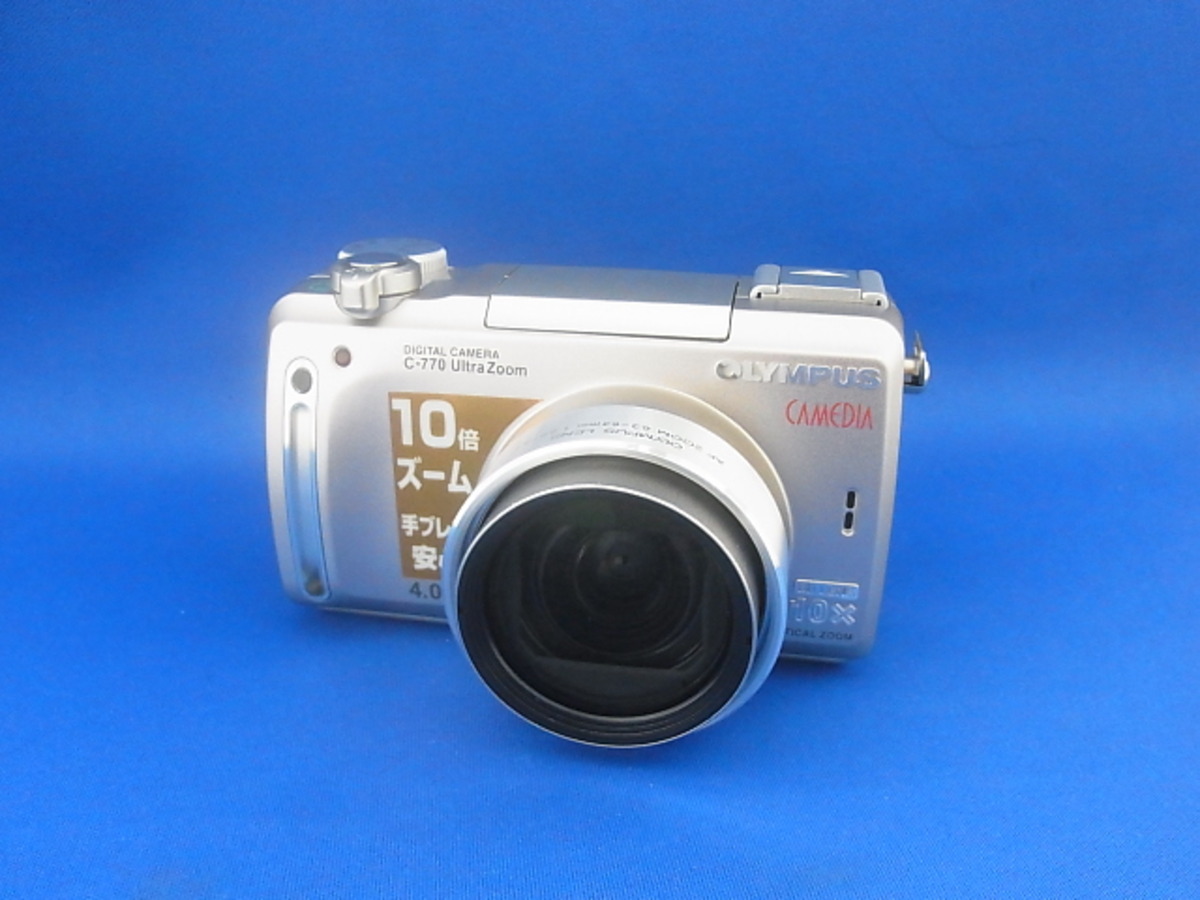 中古：A(美品)】オリンパス CAMEDIA C-770 UZ ペールゴールド【400万