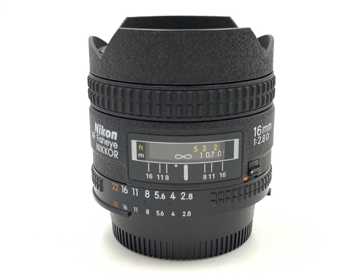 中古：B(並品)】ニコン Ai AF Fisheye-Nikkor 16mm F2.8D | 2444520058062