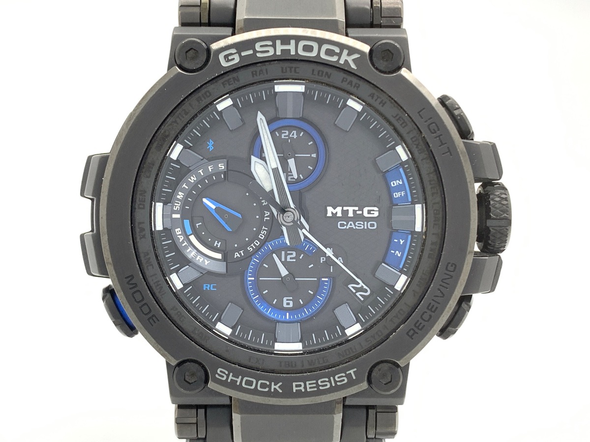 カシオ G-SHOCK MT-G ブラック MTG-B1000BD-1AJF ステンレススティール/樹脂