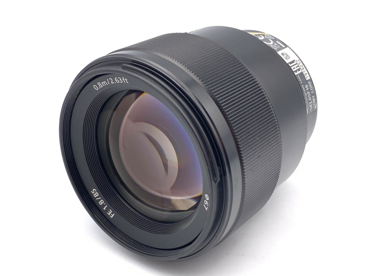 SONY - sony sel85f18 レンズ　保証付き　美品 SONY 中古 1年保証 新品級 FE 85mm F1.8 [SEL85F18] : Premier