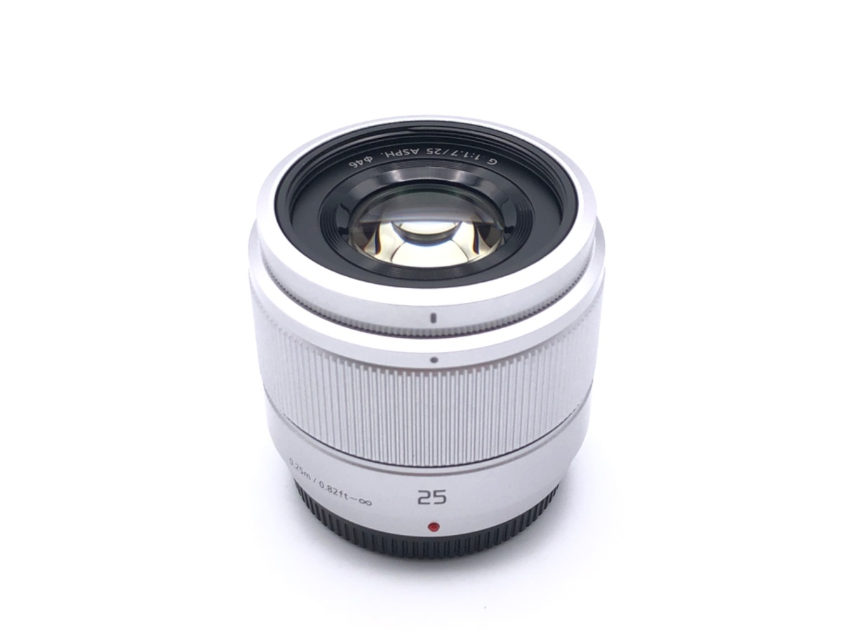 LUMIX G 25mm/F1.7 ASPH. H-H025-S [シルバー] 中古価格比較 - 価格.com