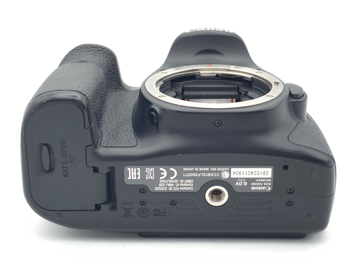 中古：B(並品)】キヤノン EOS 70D ボディ | 2444520090680