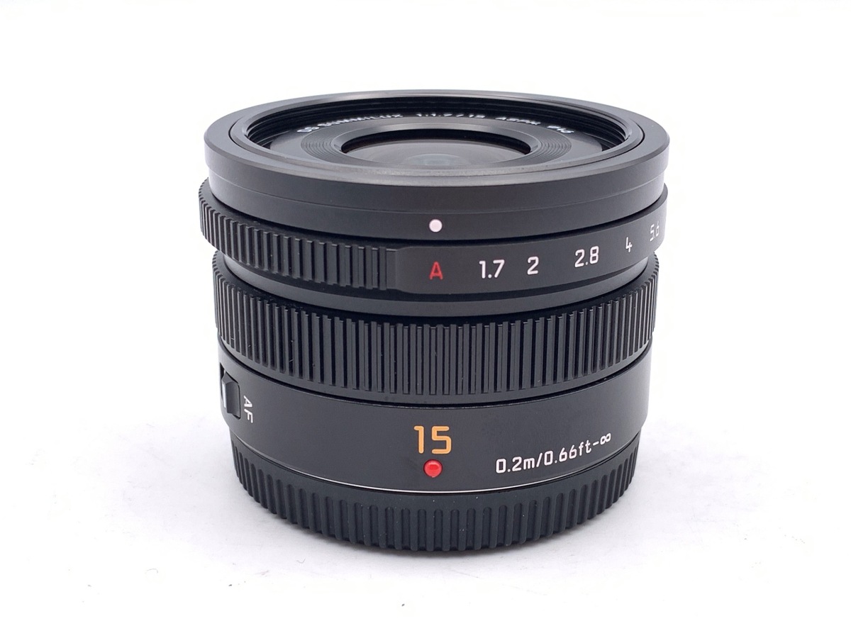 LEICA DG SUMMILUX 15mm/F1.7 ASPH. H-X015-K [ブラック] 中古価格比較