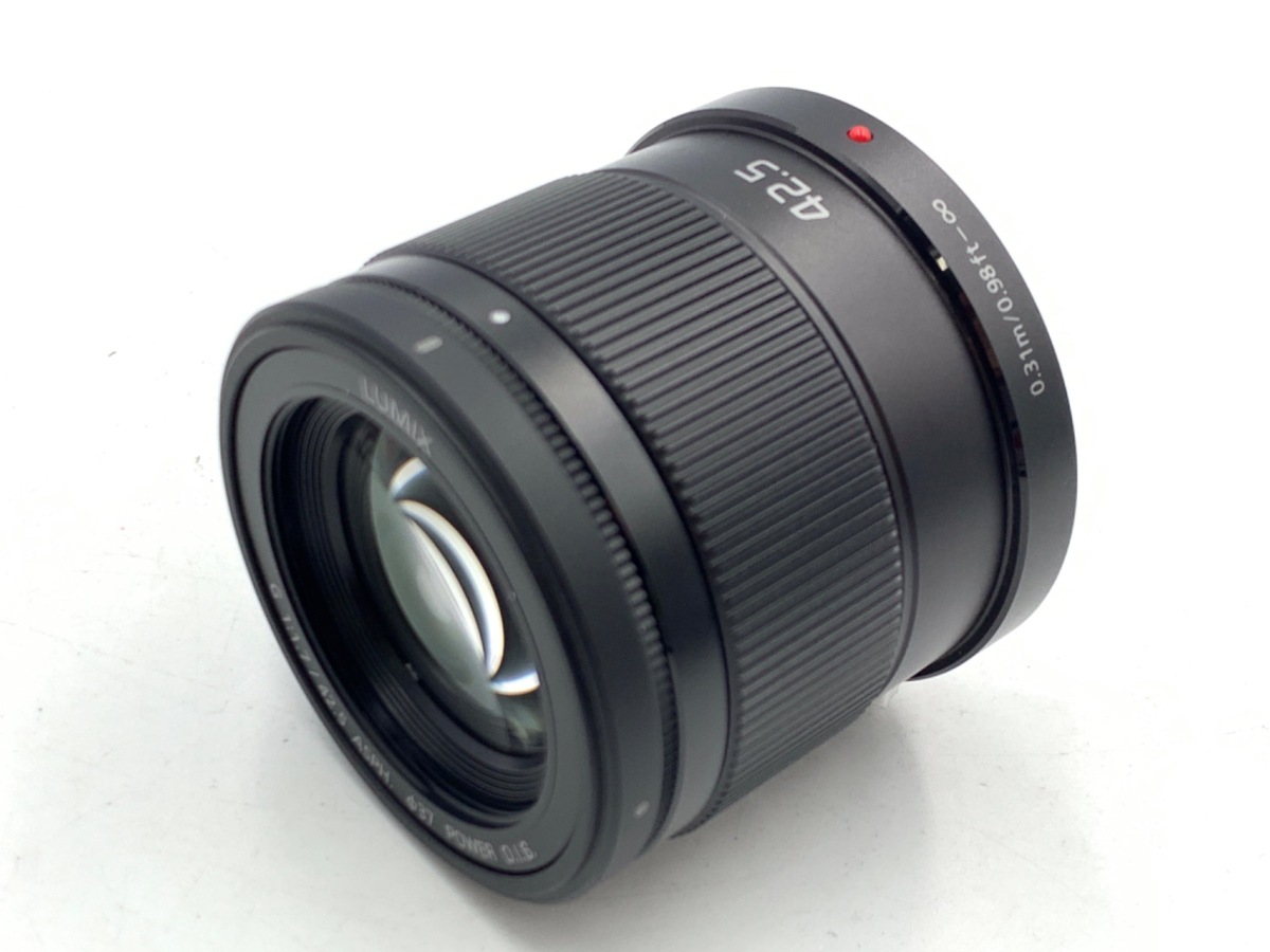 中古：A(美品)】パナソニック LUMIX G 42.5mm F1.7 ASPH. POWER O.I.S.