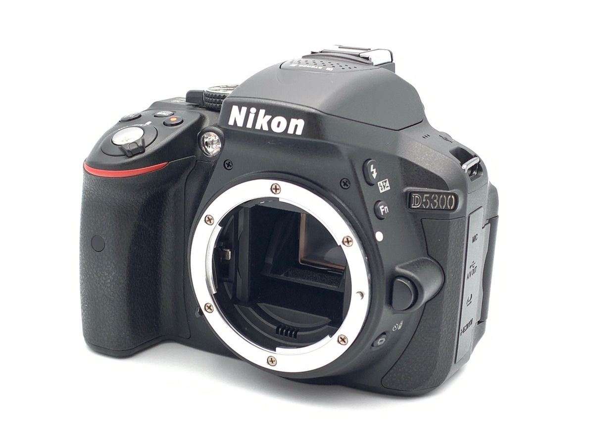 【中古】●D5300 ブラック● 中古】Nikon デジタル一眼レフカメラ D5300 ブラック 2400万画素 3.2型
