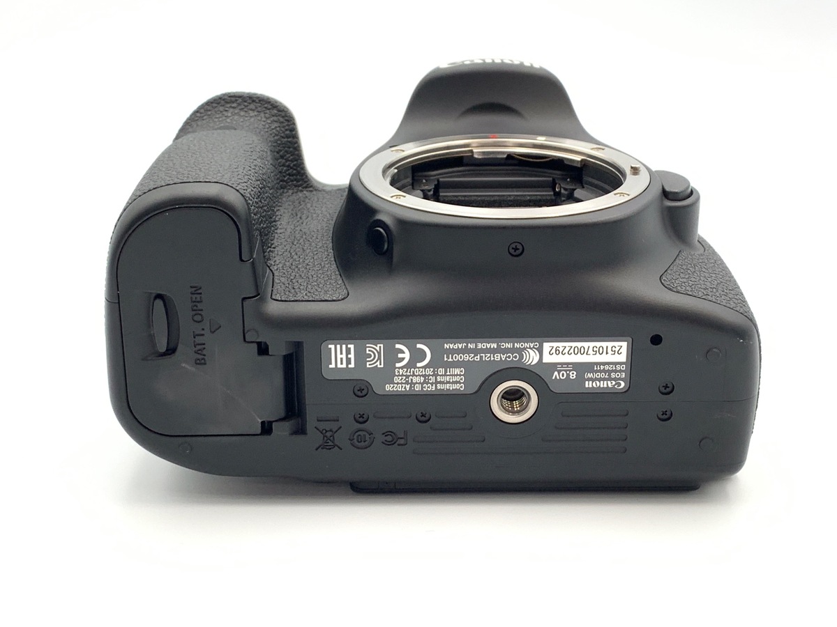 中古】キヤノン EOS 70D ボディ｜｜カメラのキタムラネットショップ