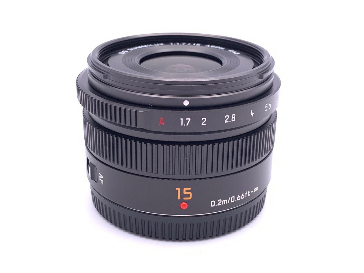 LEICA DG SUMMILUX 15mm/F1.7 ASPH. ブラック Panasonic 15mm f/1.7 Leica Summilux DG ASPH lens review