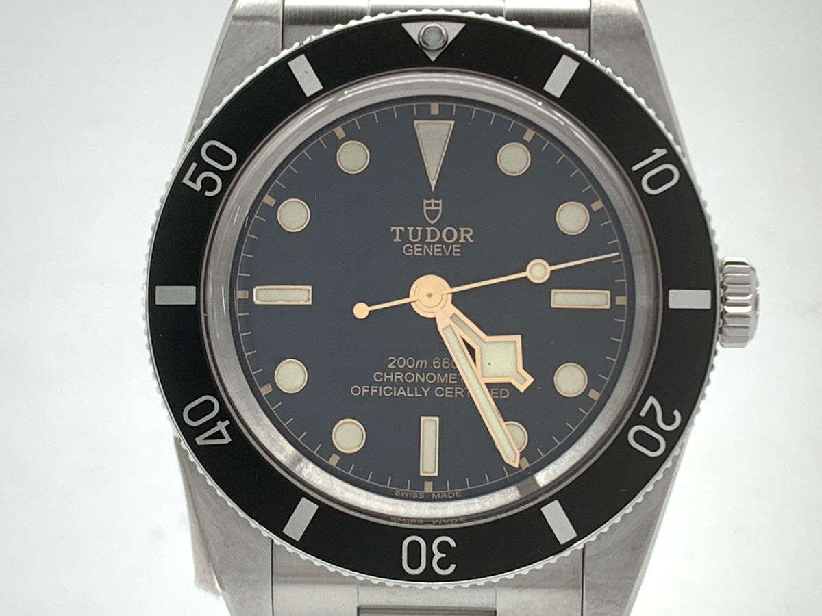 チューダー ブラックベイ 54 ブラック 79000N ステンレススティール SSブレス