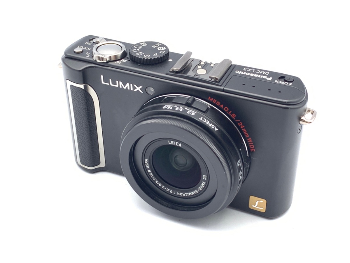 中古：B(並品)】パナソニック LUMIX DMC-LX3-K ブラック | 2444550011006