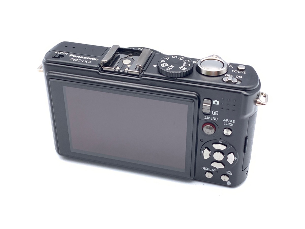 中古：B(並品)】パナソニック LUMIX DMC-LX3-K ブラック | 2444550011006