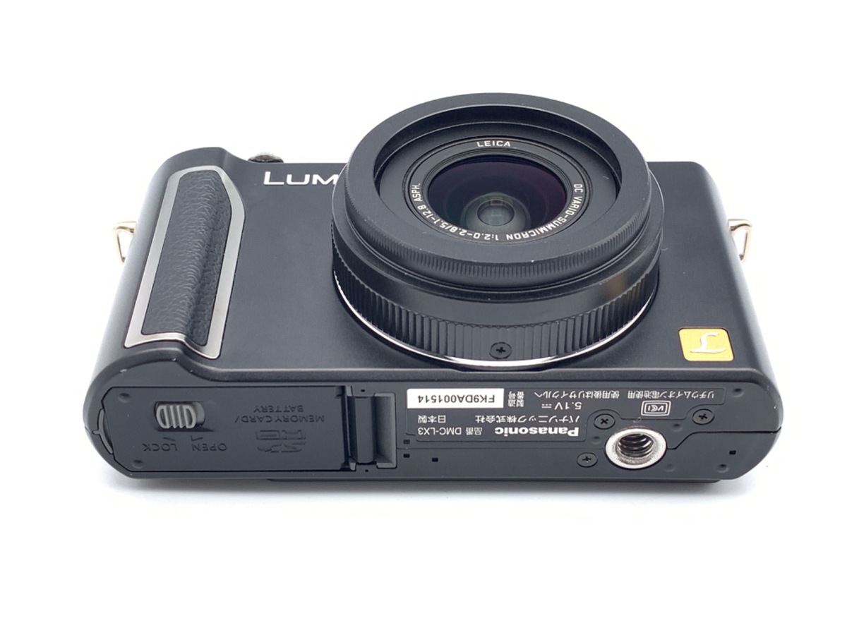 中古：B(並品)】パナソニック LUMIX DMC-LX3-K ブラック | 2444550011006