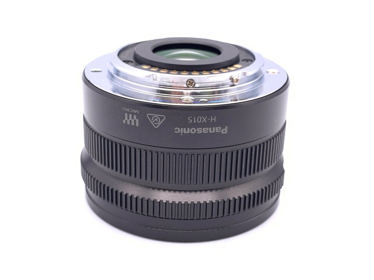 LEICA - Panasonic パナソニック 15mm/H-X015 交換レンズ 概要 デジタル一眼カメラ用交換レンズ H-X015 | LUMIX