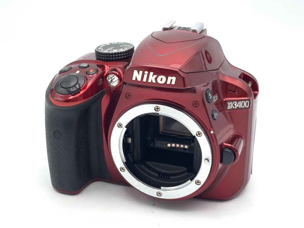 D3400 ボディ レッド【2416万画素】