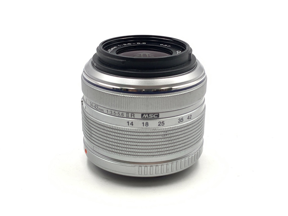 ❤️オリンパス 14 42 2 シルバー❤️送料無料⭐ 中古】オリンパス M.ZUIKO DIGITAL 14-42mm F3.5-5.6 II R シルバー