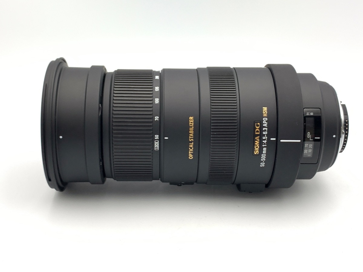 中古】シグマ APO 50-500mm F4.5-6.3 DG OS HSM ニコン用 在庫一覧