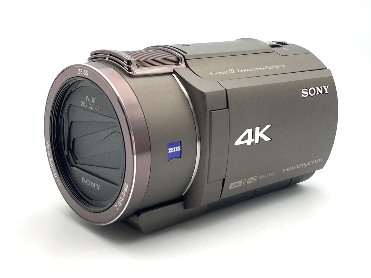 中古：AB(良品)】ソニー デジタル4Kビデオカメラレコーダー FDR-AX45 