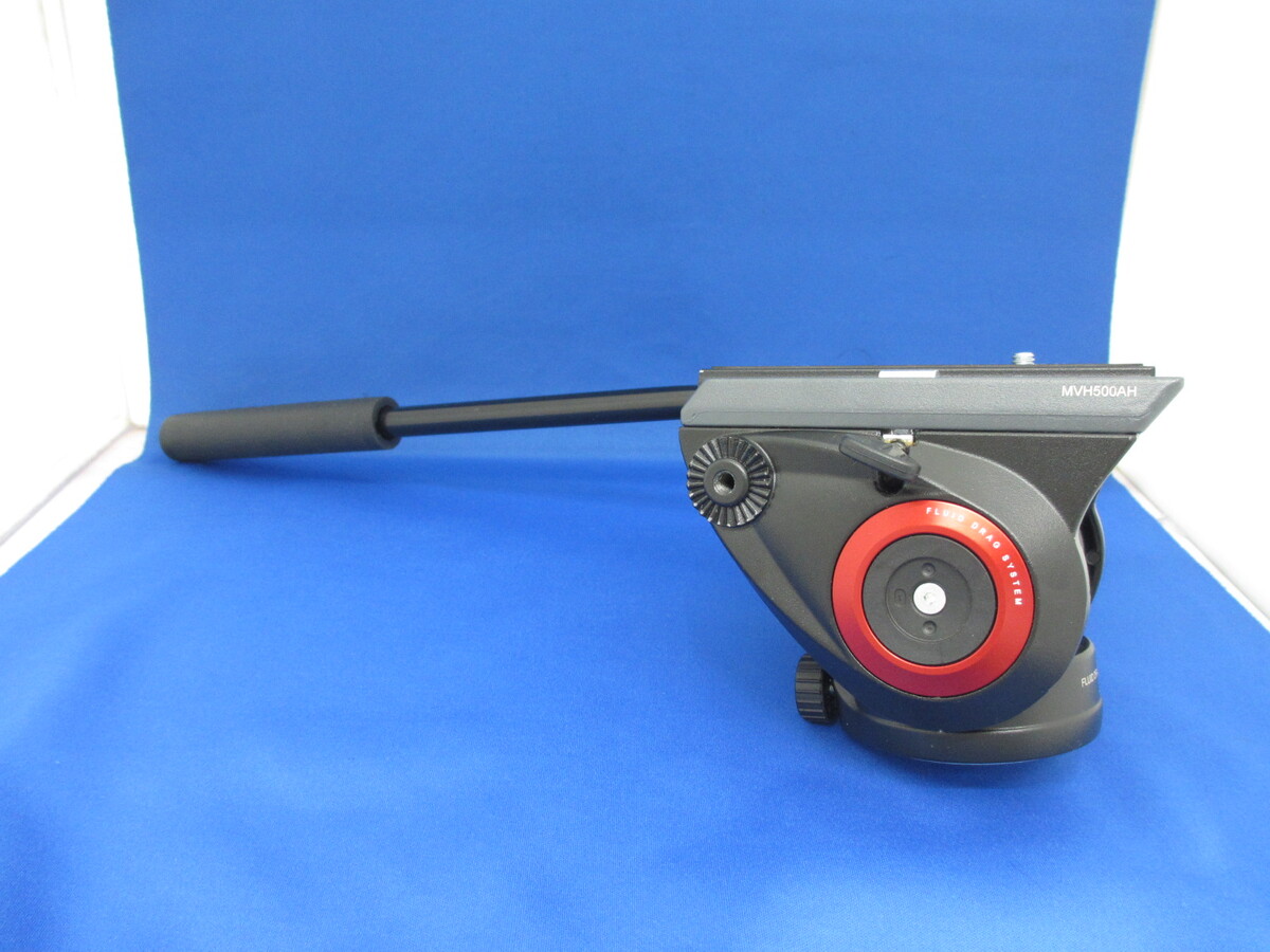 Manfrotto ビデオ雲台 MVH500AH Manfrotto マンフロット プロフルードビデオ雲台 #MVH500AH : カメラのミツバ - Manfrotto（マンフロット） MVH500AH 500 フルードビデオ雲台