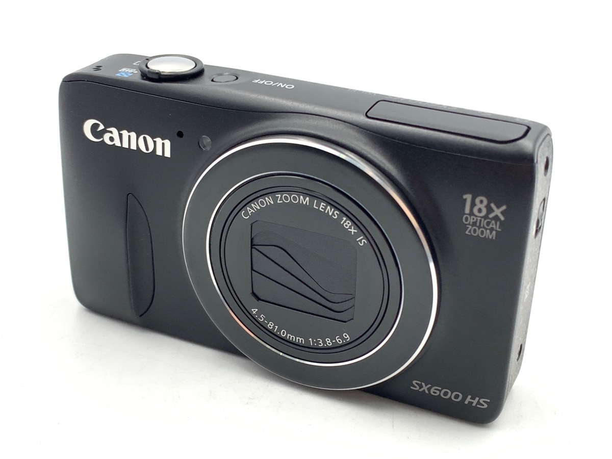 【美品】Canon PowerShot SX600 HS ブラック　箱付き 中古：B(並品)】キヤノン PowerShot SX600 HS ブラック | 2444580071087