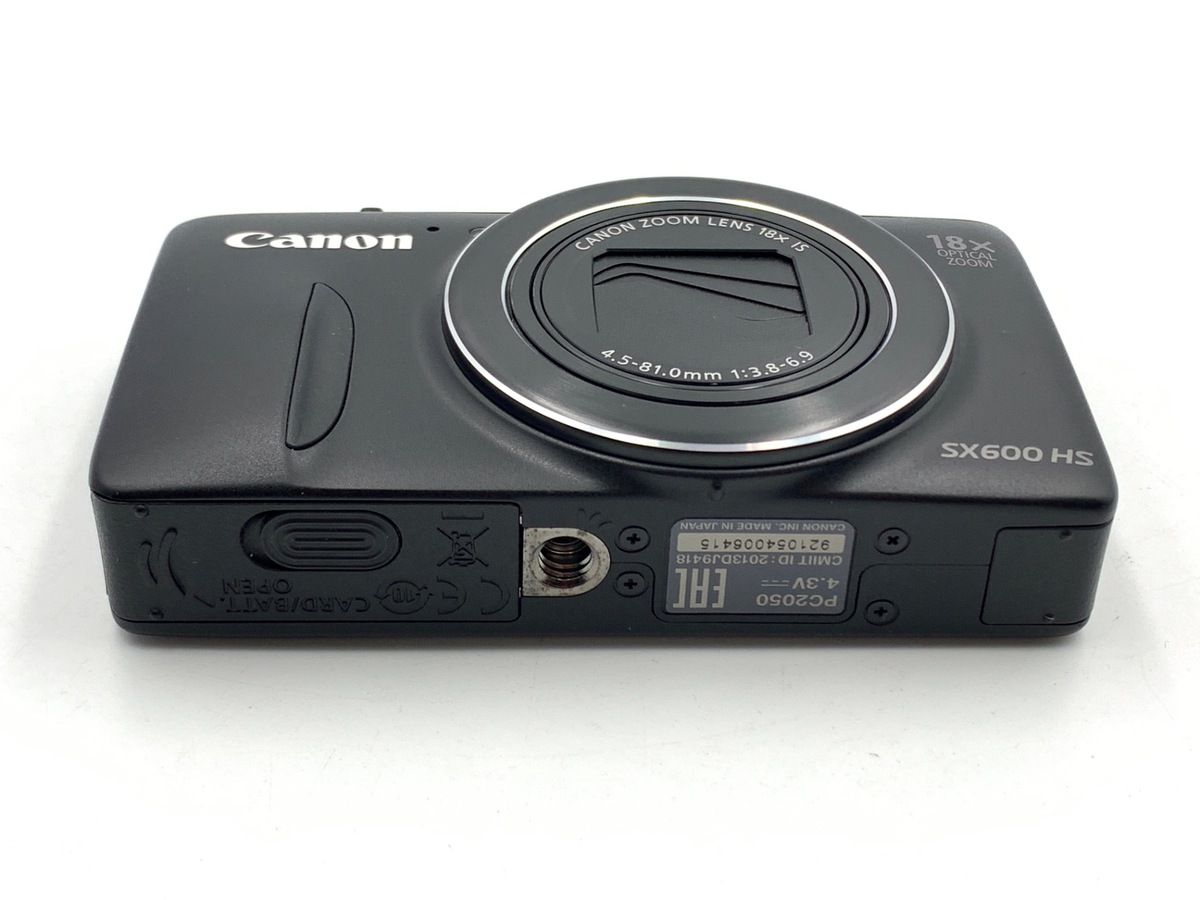 【中古】canon デジカメ xs600hs 黒 中古：B(並品)】キヤノン PowerShot SX600 HS ブラック | 2444580071087