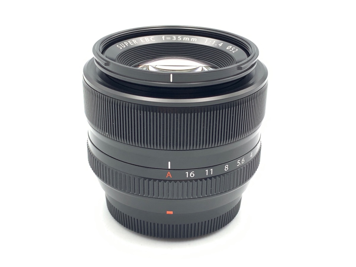 美品 FUJIFILM XF35mmF1.4 R 単焦点レンズ カメラレンズ XF35mmF1.4 R FUJINON（フジノン） ブラック [FUJIFILM X