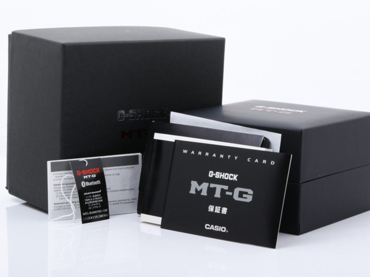 カシオ G-SHOCK ブラック MTG-B2000YBD-1AJF ステンレススティール