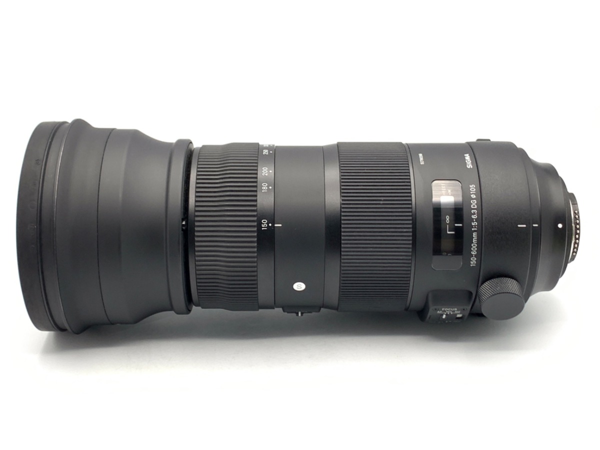 中古】シグマ 150-600mm F5-6.3 DG OS HSM Sports ニコンF用 在庫一覧