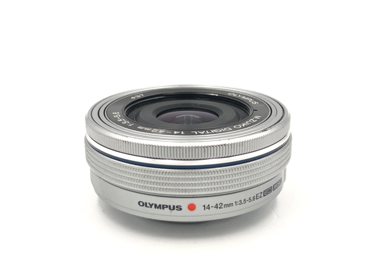 中古】オリンパス M.ZUIKO DIGITAL ED 14-42mm F3.5-5.6 EZ シルバー