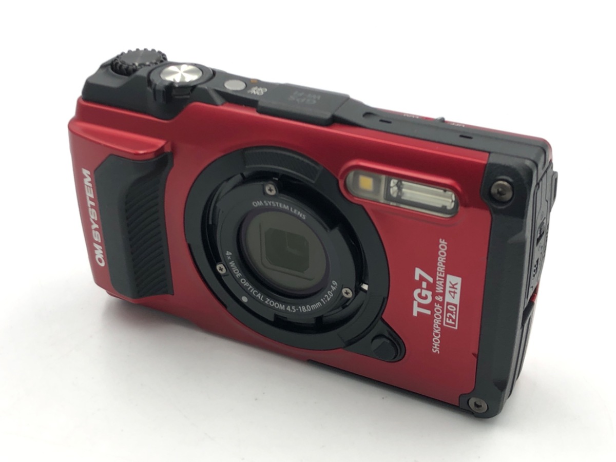 中古：A(美品)】OM SYSTEM Tough TG-7 RED レッド | 2444610011380