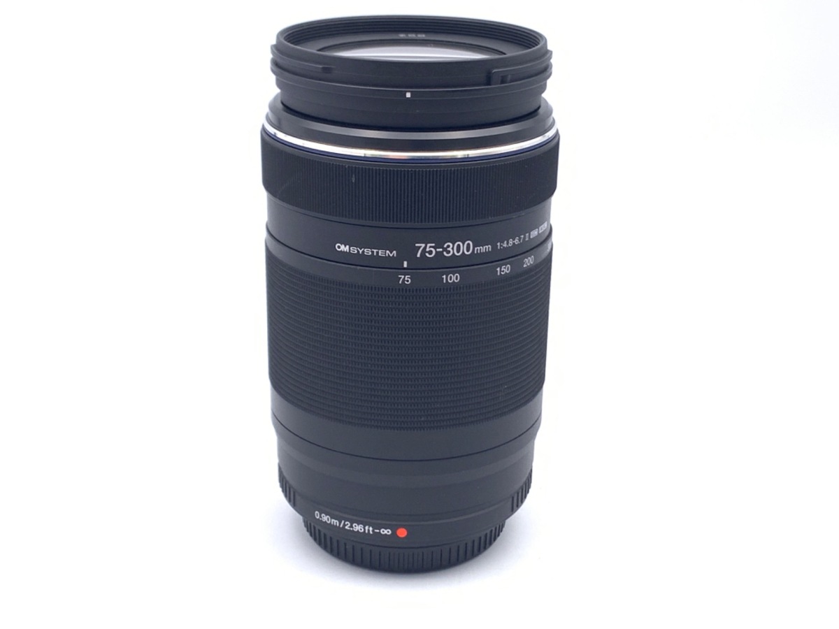 中古：A(美品)】OM SYSTEM M.ZUIKO DIGITAL ED 75-300mm F4.8-6.7 II