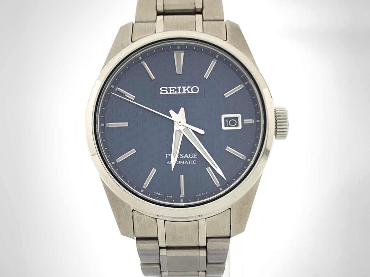 セイコー プレザージュ ブルー SARX077/6R35-00V0 ステンレススティール