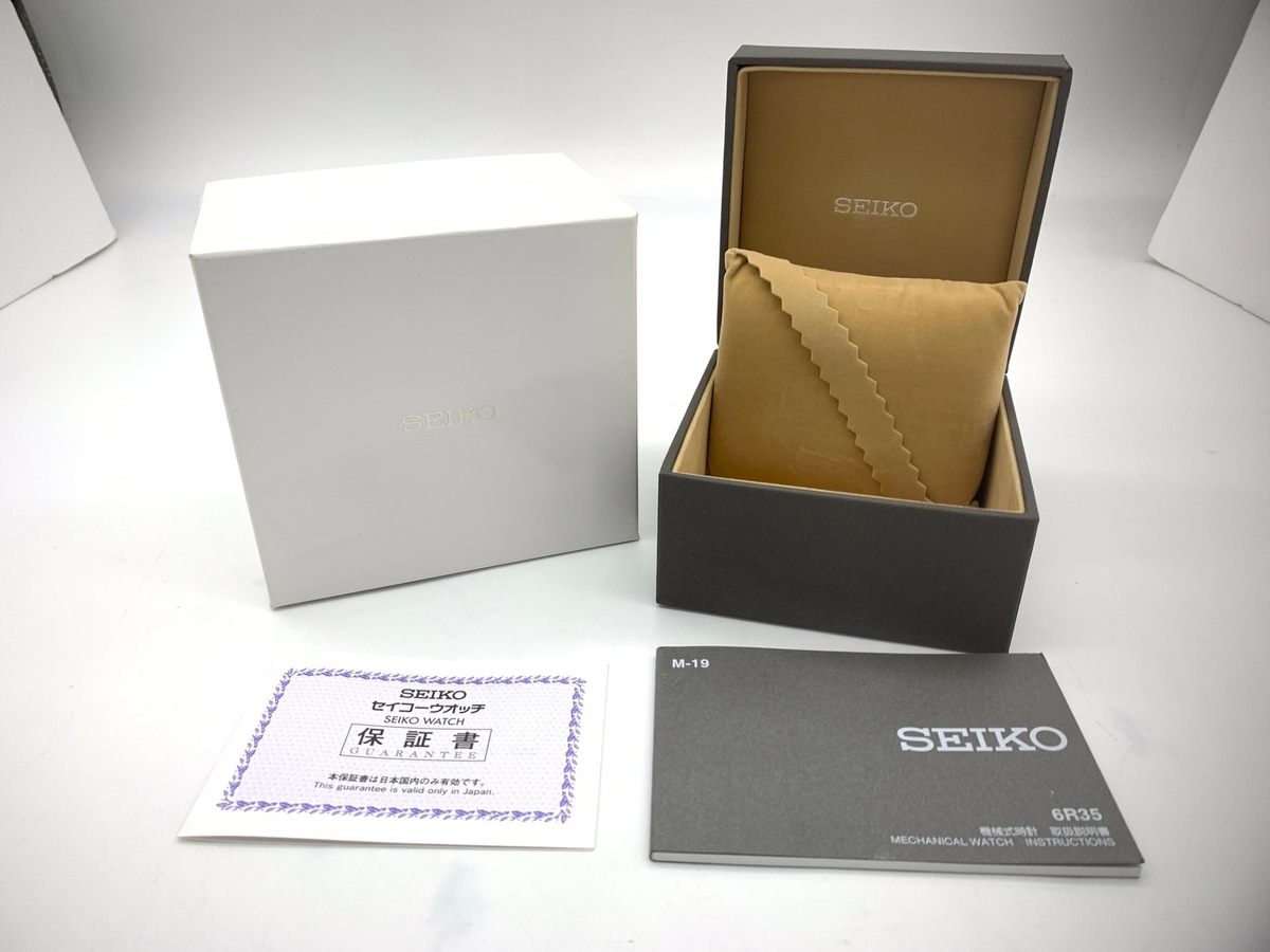 セイコー プレザージュ ブルー SARX077/6R35-00V0 ステンレススティール