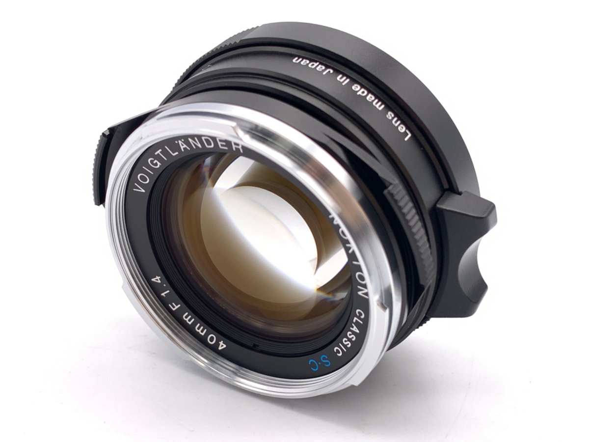 NOKTON classic 40mm F1.4 SC VM 箱付き Voigtlander NOKTON Classic 40mm F1.4 MC VM [ライカM用]の出品