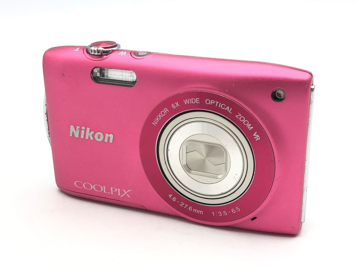 Nikon COOLPIX S3300 ピンク コンパクトデジタルカメラ　美品 Nikon デジタルカメラ COOLPIX S3300