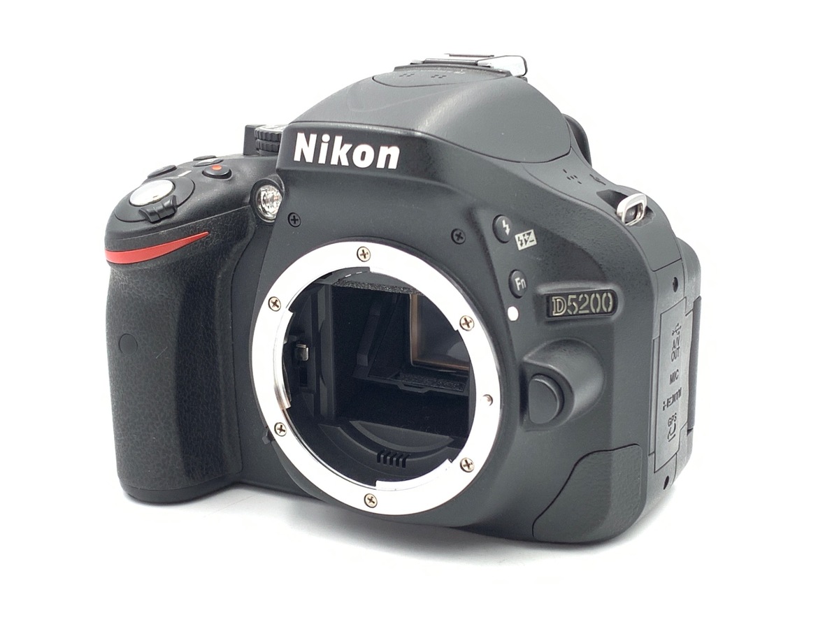 中古：B(並品)】ニコン D5200 ボディ ブラック | 2444680024259