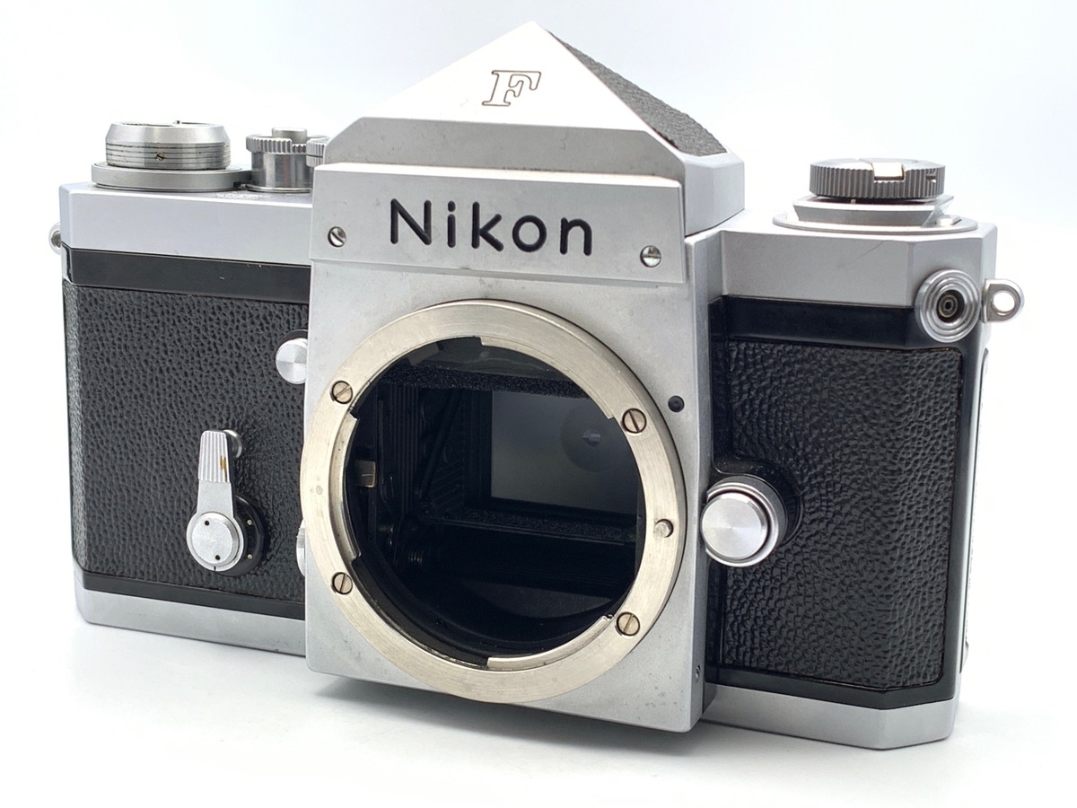 NIKON F 前期 アイレベル ボディ シルバー 中古：B(並品)】ニコン F 前期 アイレベル ボディ シルバー