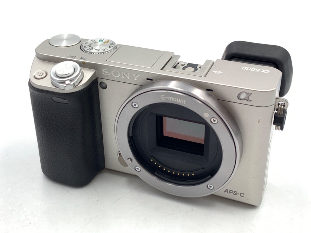 中古：AB(良品)】ソニー α6000 ボディ シルバー [ILCE-6000 S