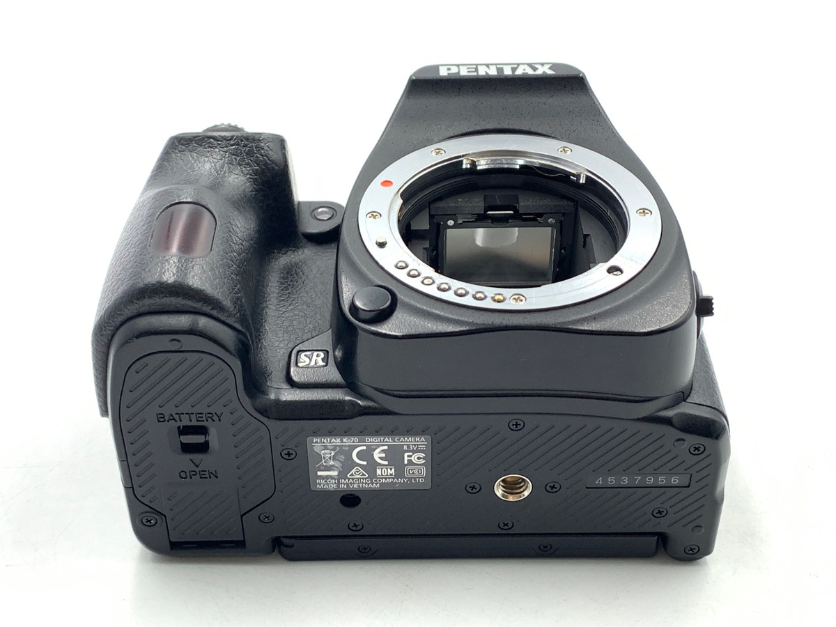 【中古】(ペンタックス) PENTAX K-70 ボディ ブラック 中古】ペンタックス K-70 ボディ ブラック｜｜カメラのキタムラネット