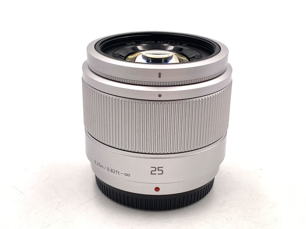 Panasonic LUMIX G 25mm F1.7 ASPH（シルバー） LUMIX G 25mm/F1.7 ASPH. H-H025-S [シルバー] 中古価格比較 - 価格.com