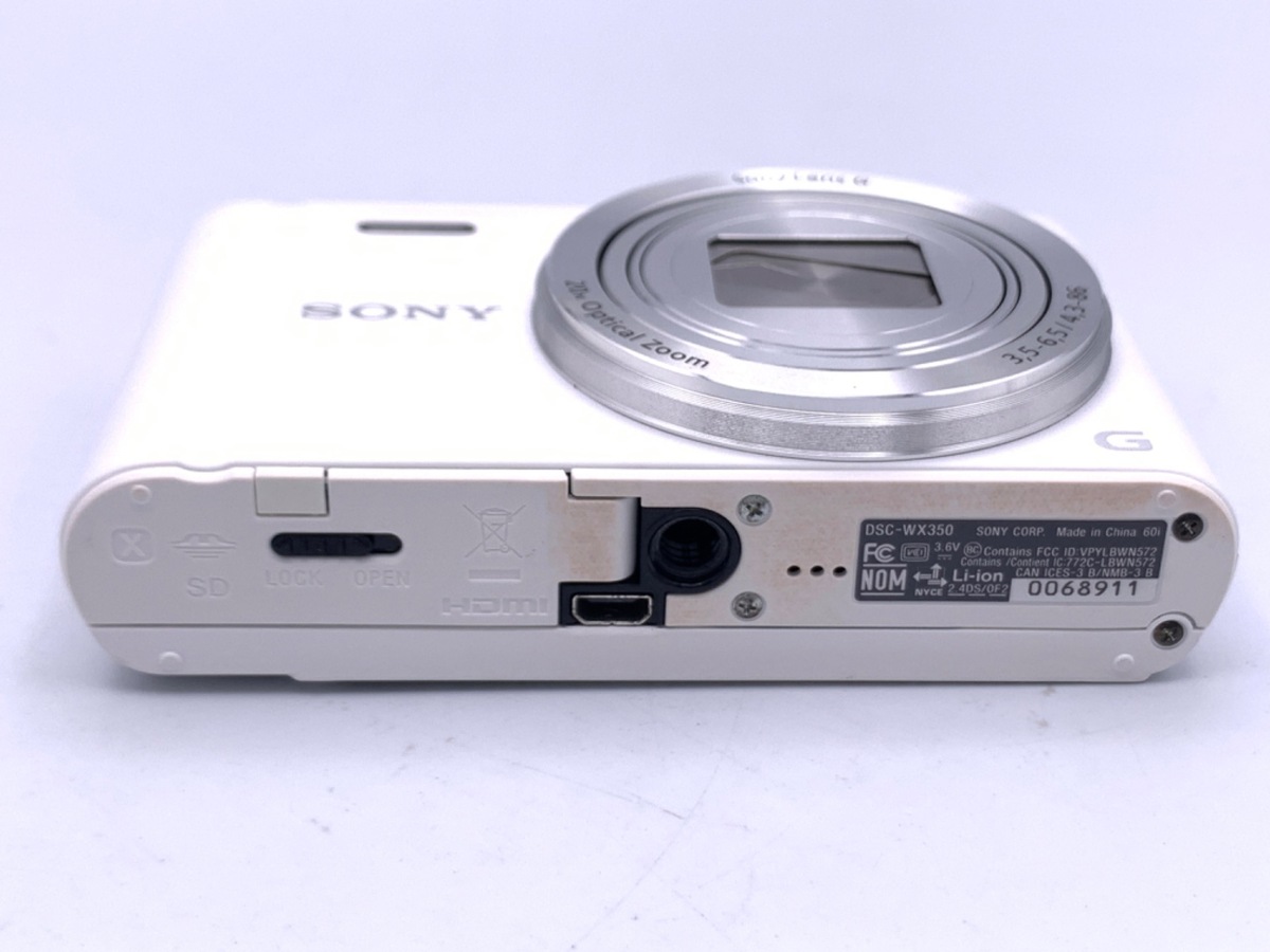 DSC-WX350 ホワイト【1820万画素】