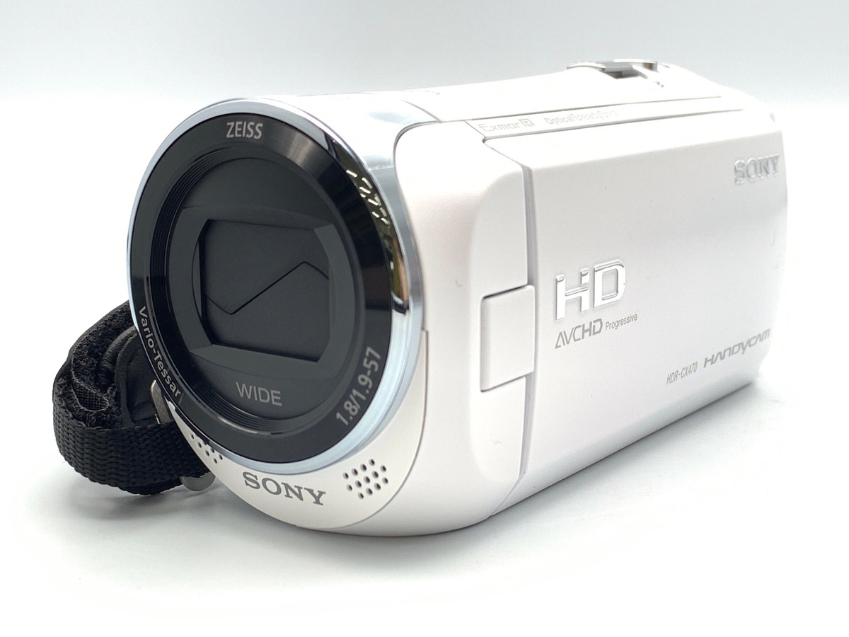 中古：B(並品)】ソニー デジタルHDビデオカメラレコーダー HDR-CX470 W