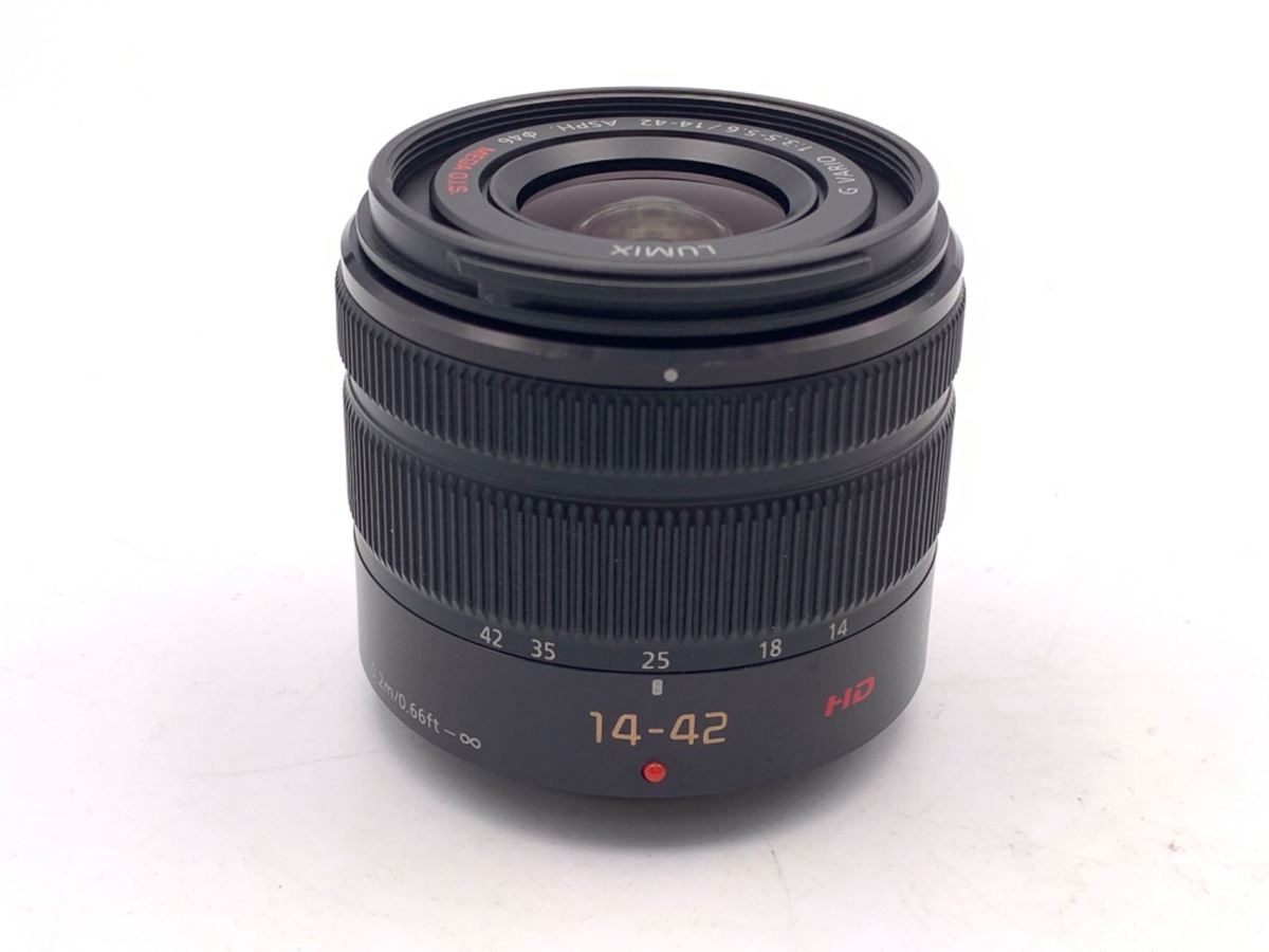中古】パナソニック LUMIX G VARIO 14-42mm F3.5-5.6 II ASPH. MEGA