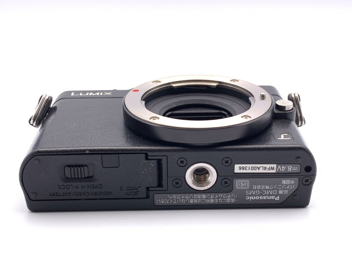 中古：B(並品)】パナソニック LUMIX DMC-GM5-K ボディ ブラック